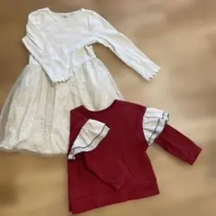 GAP ワンピース　トップスセット 100