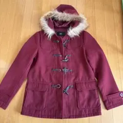 ニコル　ダッフルコート ファー付き