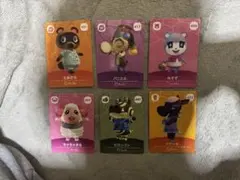どうぶつの森 amiiboカードセット 6枚