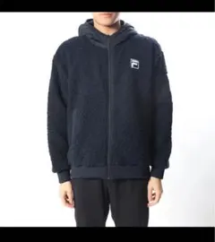 FILA フリースジャケット ダークネイビー