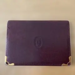 Cartier ボルドー レザー アタッシュケース - メルカリ