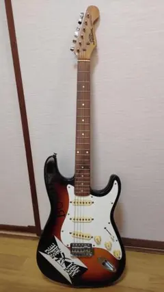 超メルカリ市協賛❤️期間限定値引 レリック加工 ストラトタイプ サン