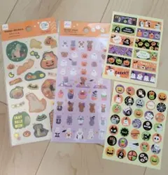 新品！　ハロウィン　シール　4セット　まとめ売り