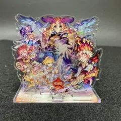 モンスターストライク 特製アクリルフィギュア絶望の絆 ルシファー＆カエサル MV