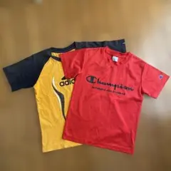 adidas & Champion Tシャツ セット 140