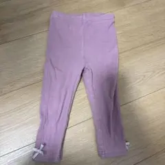 petit main チェリーモチーフ レギンス 90