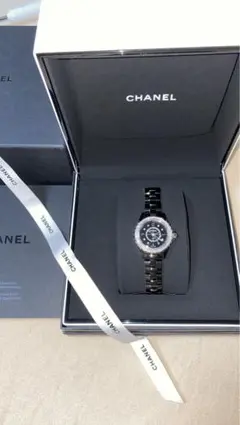 CHANELシャネル J12 29mm H2571 2重ダイヤベゼル セラミック - メルカリ