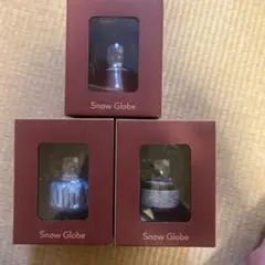 3種類　万博　カタール　スノードーム