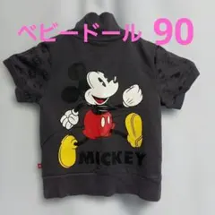 ベビードールミッキー半袖スウェット
