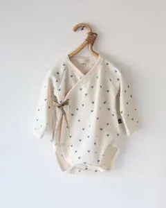 ITSUKANOTE ベビー肌着 Blue heart NB