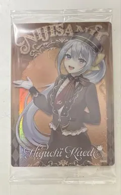 樋口楓 にじさんじウエハース2 メタリックプラカード