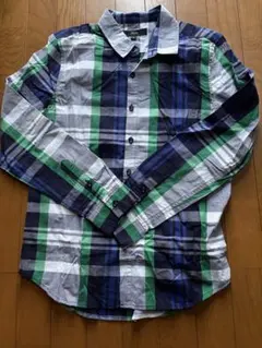 Beno チェック柄 長袖シャツ M