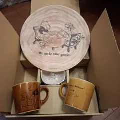 Winnie the Pooh プレート＆マグカップセット
