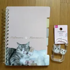 【新品】スリーピー　もちまる日記　インデックス付リングノート　A5 カラビナのサムネイル
