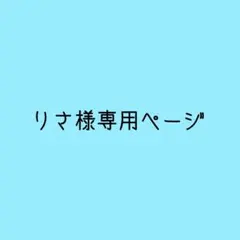 りさ様 リクエスト 2点 まとめ商品
