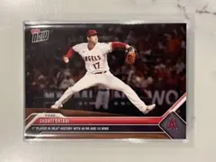 大谷翔平 topps now # 683 カード 40本塁打 10勝