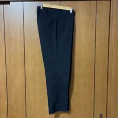 美品【UNIQLO】メンズ ネイビー スラックスパンツ