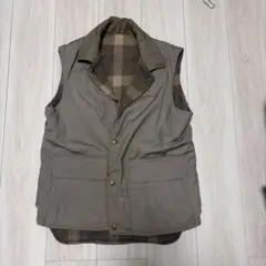 Woolrich チェック柄リバーシブルベスト