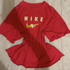 00s y2k grungeマクブリングNIKEナイキフラワーモチーフロゴT