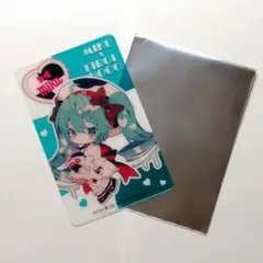 チロルチョコ　初音ミク　オリジナルクリアカード