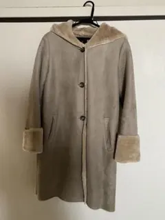 【NANO UNIVERSE】のムートンロングコート