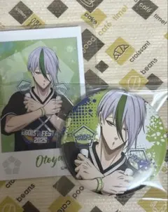 ブルーロック エゴフェス2025 缶バッジ フォト風カード 乙夜影汰