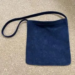 アニエスベー スエード　ショルダーバッグ