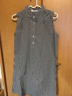 LOWRYS FARM ノースリーブ チェック柄 チュニックのサムネイル