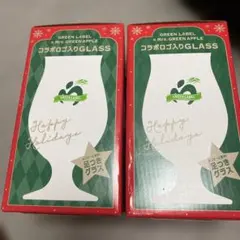 GREEN LABEL × Mrs. GREEN APPLE コラボグラス　2個