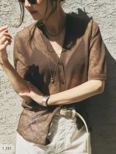 Plage Sheer H/S カーディガンのサムネイル