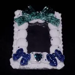 ブルー＆グリーンホイップデコトレカケース