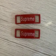Supreme ロゴ入りデュブレ2個セット
