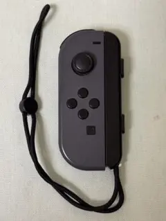 任天堂 ジョイコン グレー ストラップ付き