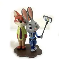 f*x様 ジュディー　ニック　マスコット　ズートピア　フィギュア