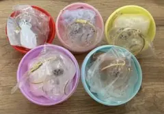 【正規品】 うちの子のけだまだま ガチャ カプセルトイ5種セット♪