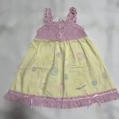 メゾピアノ☆新品タグ付き 刺繍 ノースリーブワンピース