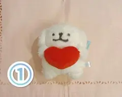 【匿名配送】① Maltese マルチーズ キーチェーンぬいぐるみ