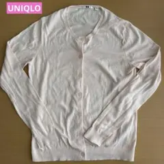 UNIQLO （ユニクロ）カーディガン　長袖　ピンク　L