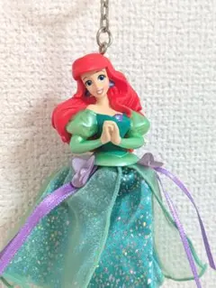 アリエル キーホルダー ドレス付き ディズニーランド リトルマーメイド