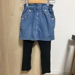 プティマイン　スカート付きレギンス