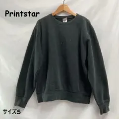 Printstar プリントスター スウェットトレーナー ブラック サイズSのサムネイル