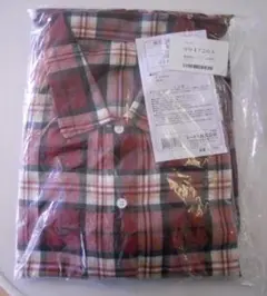 レディースパジャマ　タータンチェックエンジ　大きさLL　新品