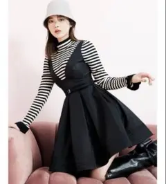 snidel タフタミニワンピース