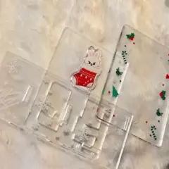 リービット クリスマスPOPUP アクスタ トレカケース