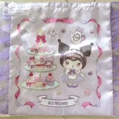 ✨️新商品✨️サンリオ クロミ フリル付きトートバッグ パープル