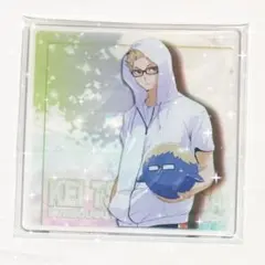 ハイキュー 月島蛍 2021 文房具カフェ アクリルコースター