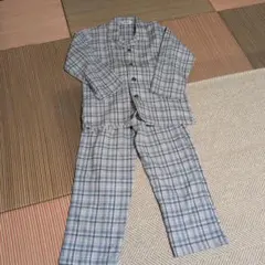 GUNZE メンズ パジャマ チェック柄 Sサイズ