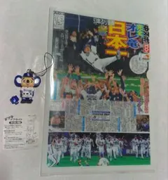 中日ドラゴンズ ドアライト キーホルダー 2007　クリアファイル セット