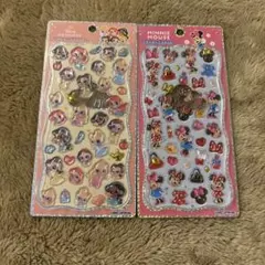 ディズニー プチドロップステッカー プリンセス　ミニー