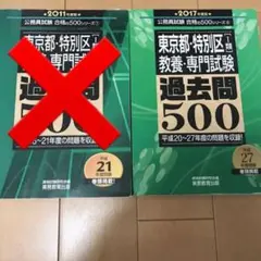 【絶版！】東京都庁 過去問500 H20-27年分のサムネイル